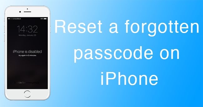 iphone passcode reset without losing data